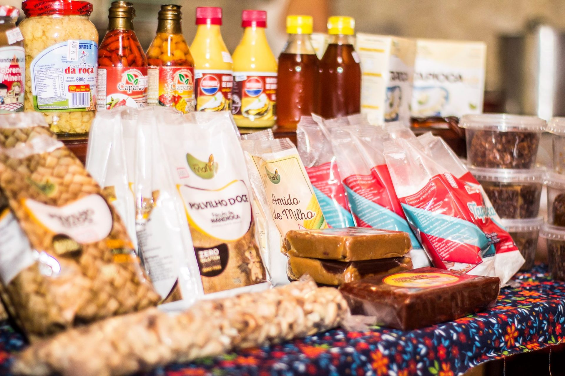 Feira de produtores · gastronomia nordestina