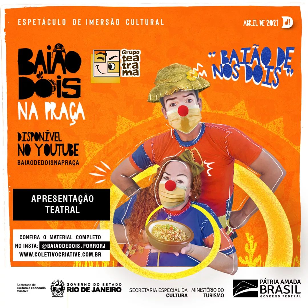 Cartaz · Baião de Nós Dois · Teatrama