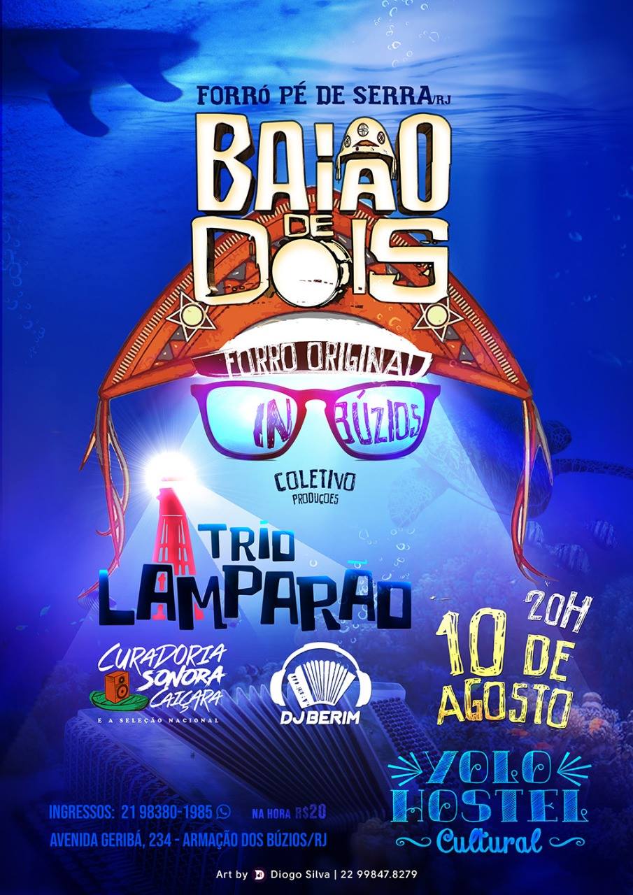 Cartaz · Forró Original · Trio Lamparão